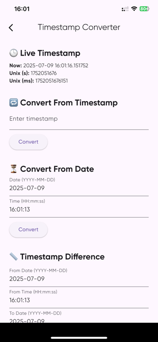 DevPocket – Developer Toolkit Screenshot 2 of 6
