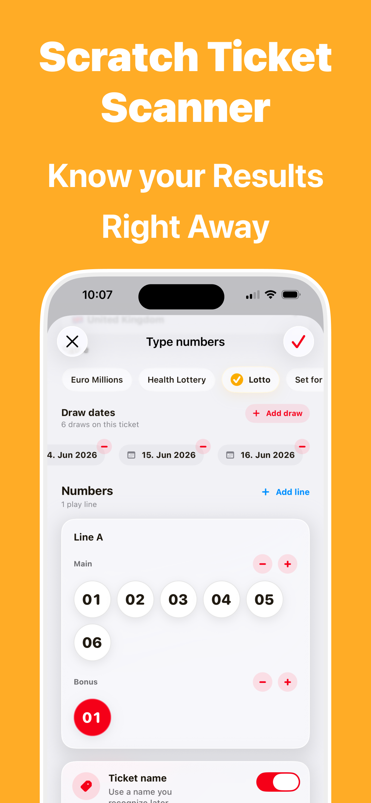 Lottery Ticket Scanner - Check screenshot 6