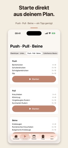 TrainBook - Trainingstagebuch Screenshot 2 of 6