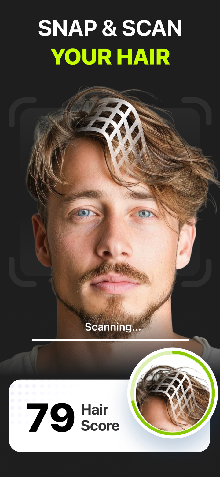 Hairify – AI Hair Scan & Care screenshot 1