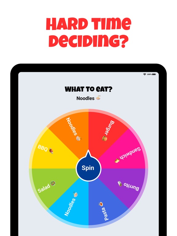 Spin the Wheel, Decision Maker