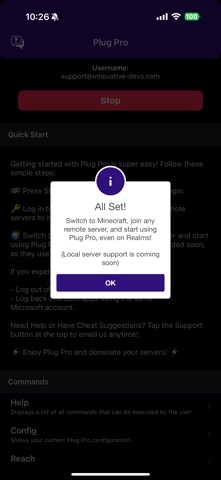 Plug Pro for Minecraft screenshot