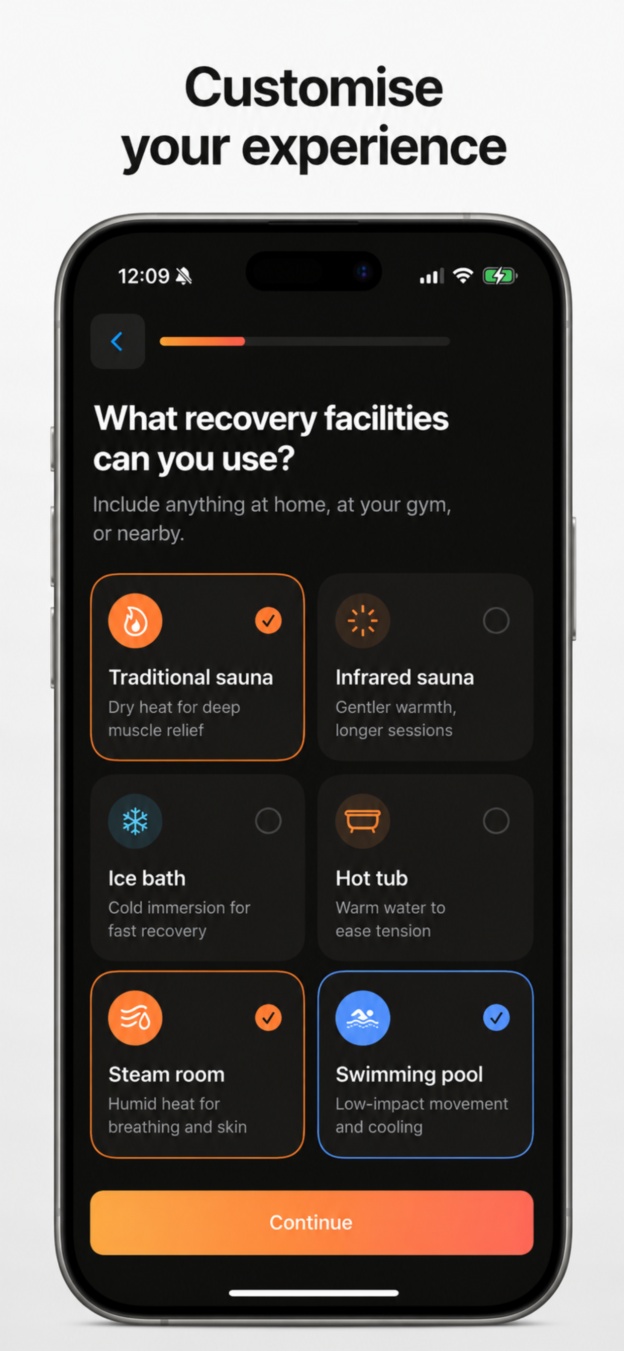 SaunaMate AI — Recover Smarter screenshot 4