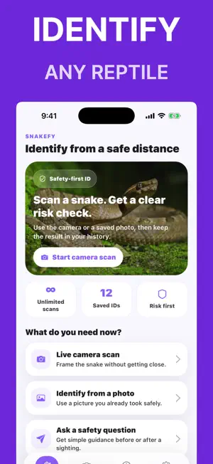 Snakefy: Snake Identifier screenshot 1