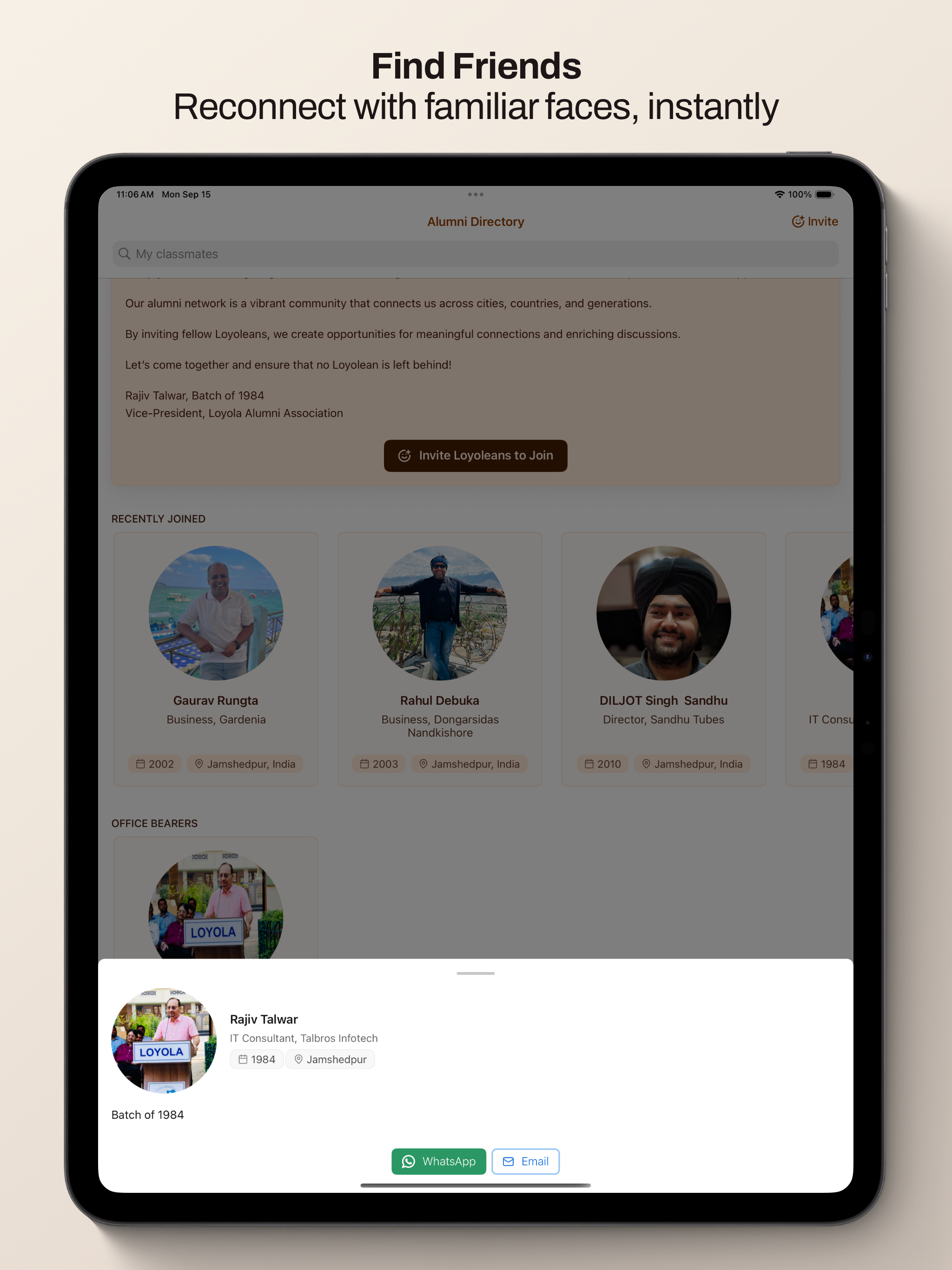 Loyola Alumni screenshot 8