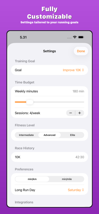 RunSharp: AI Running Coach Screenshot 6 of 6