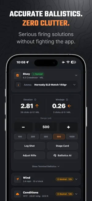 Atlas Ballistics Calculator screenshot 1