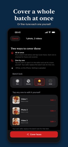 Blur Kids - Face Blur screenshot 4