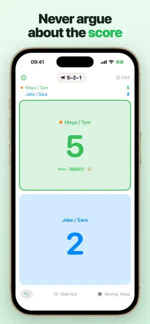 Pickleball Score Tracker Pro screenshot 1