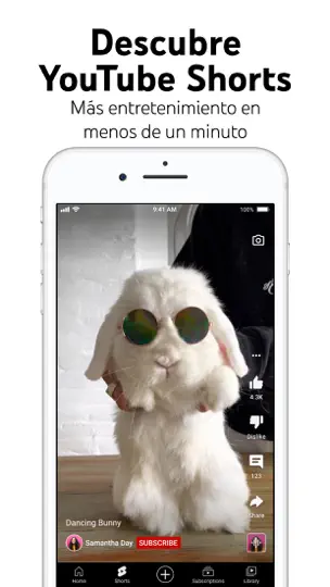 Captura de pantalla de YouTube en iPhone 2