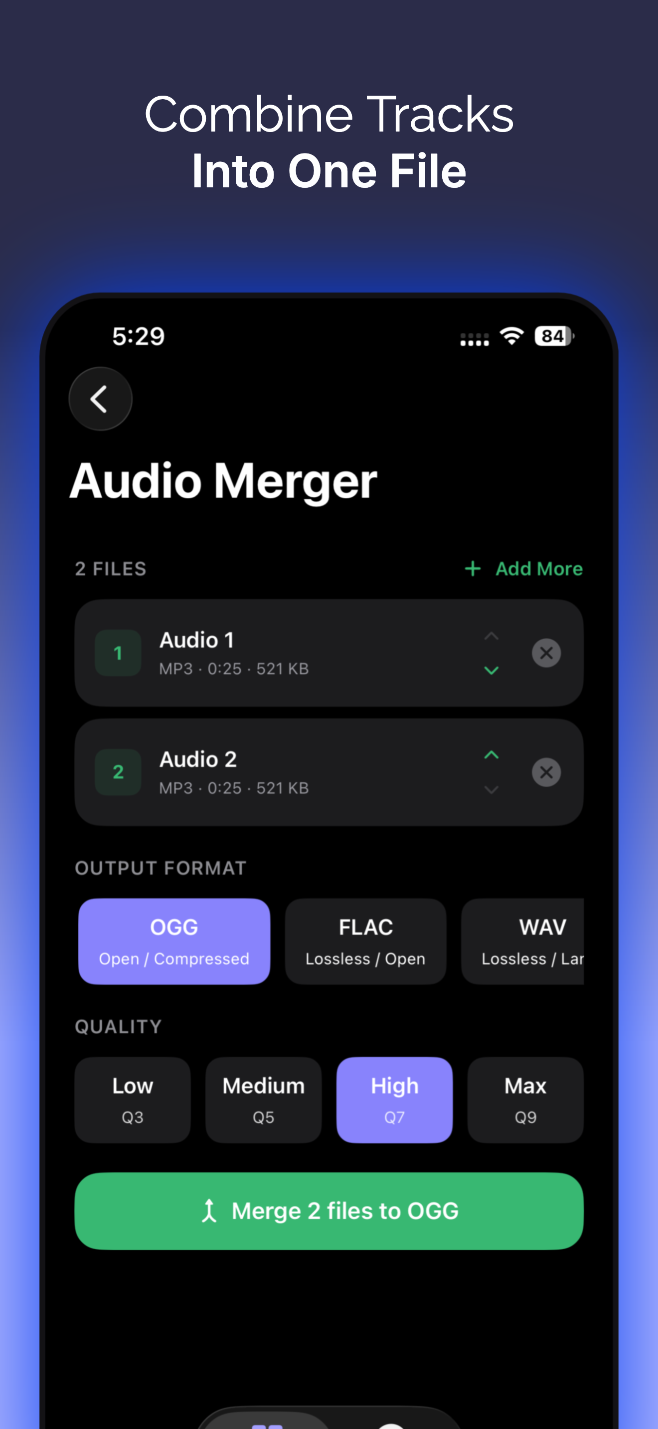 Audio Converter: OGG, MP3, WAV screenshot 6