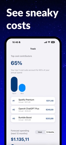 Subscription Manager - Costr Screenshot 4 of 5