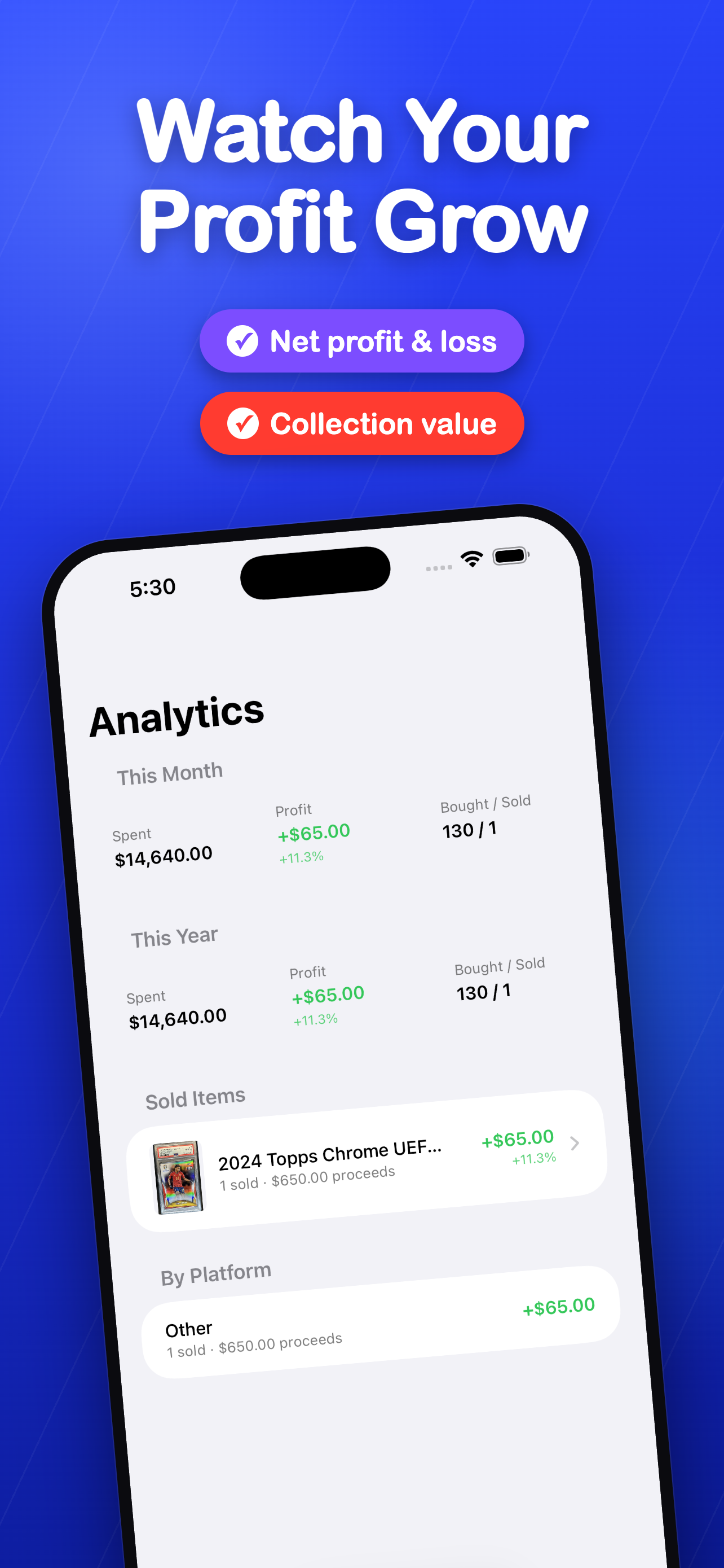 Toploader: Sports Card Scanner screenshot 2