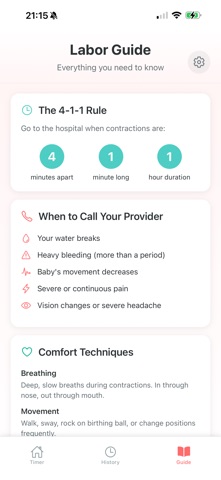Contraction & Baby Tracker Screenshot 5 of 6