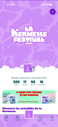 La Kermesse Festival 2027 iPhone screenshot 3