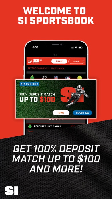Sports Illustrated: Sportsbook Screenshot