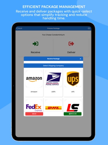 App SOS Guard iPad screenshot