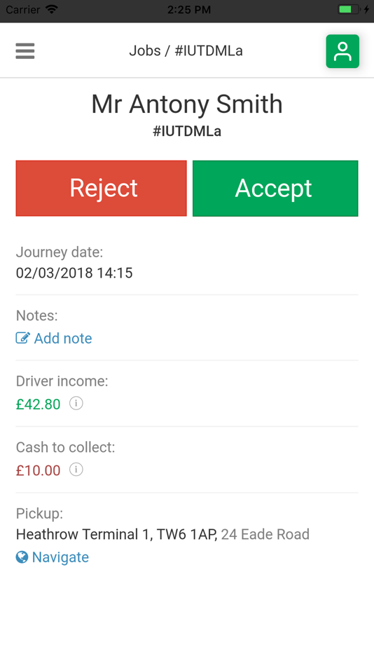 #4. Chauffeur First Driver App (iOS) 由: Chauffeur One Limited