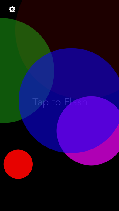 Screenshot #1 pour Tap to Flash Light