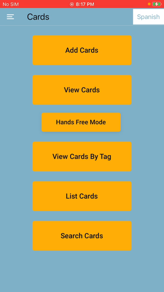 #3. FlashcardsLite (iOS) Ved: Muthiah Radha