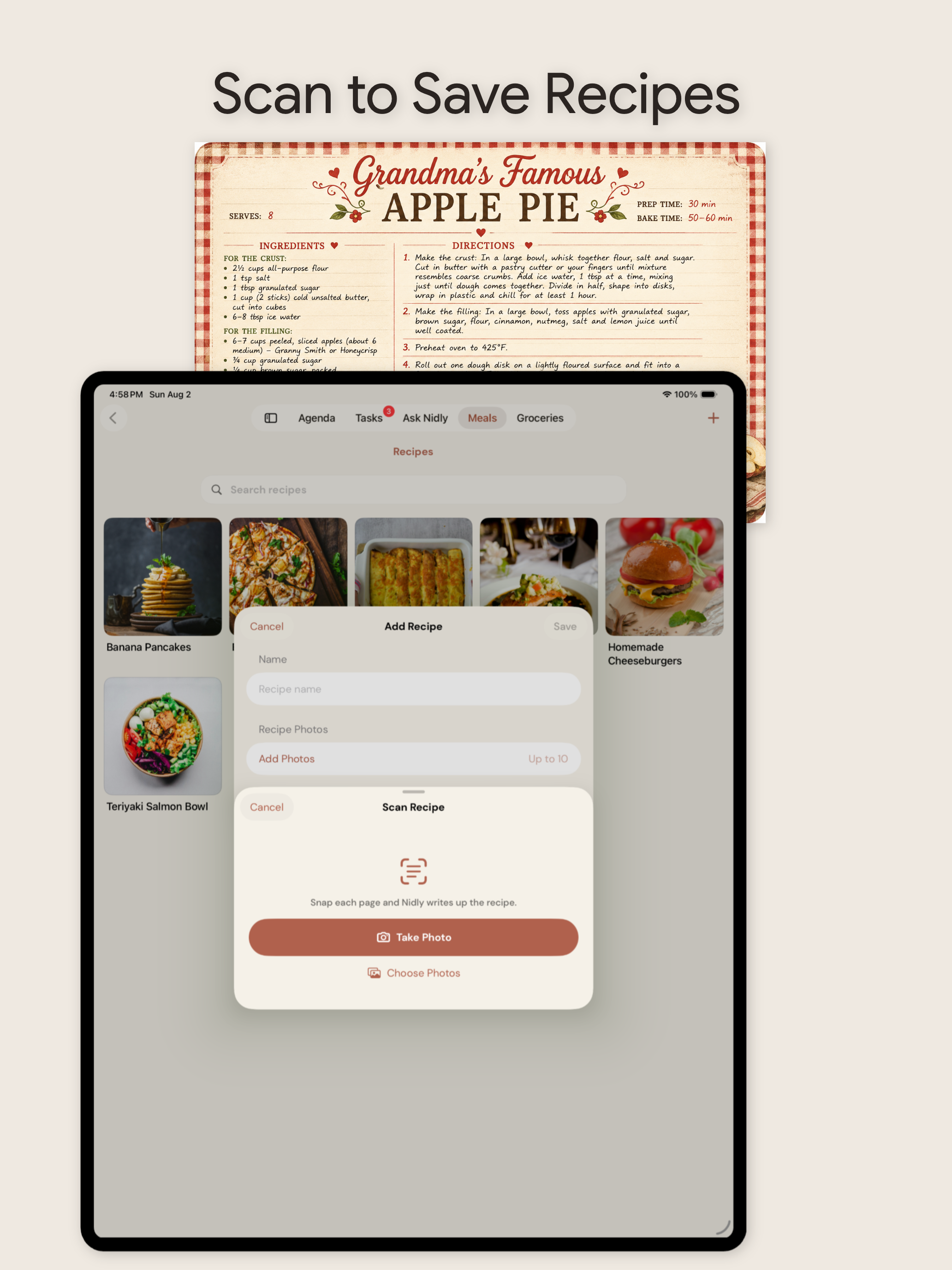 Nidly: Calendar & Meal Planner screenshot 14