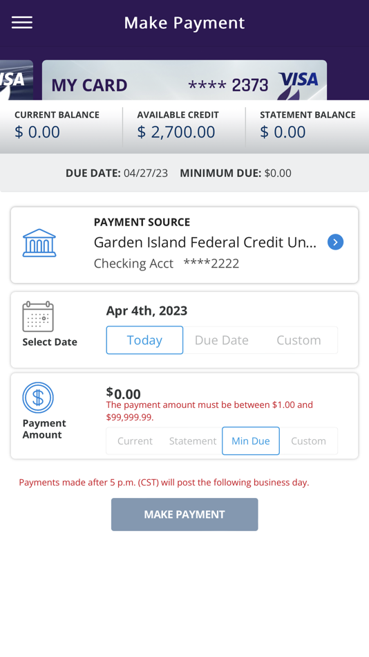 #4. GIFCU Card Control (iOS) 게시자: Garden Island Federal Credit Union