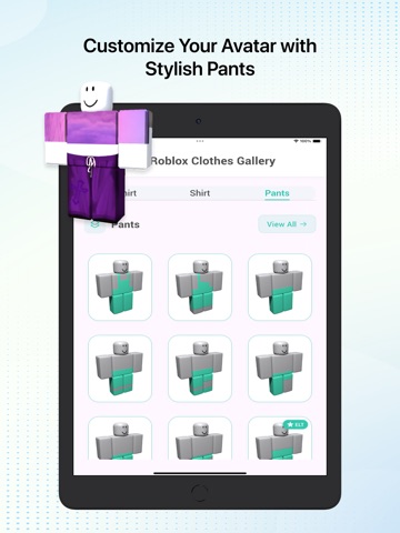Clothes Skin For Roblox iPad screenshot
