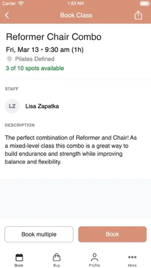 Pilates Defined screenshot 3