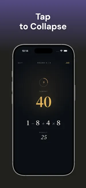 Collapse: Math IQ Puzzle screenshot 2