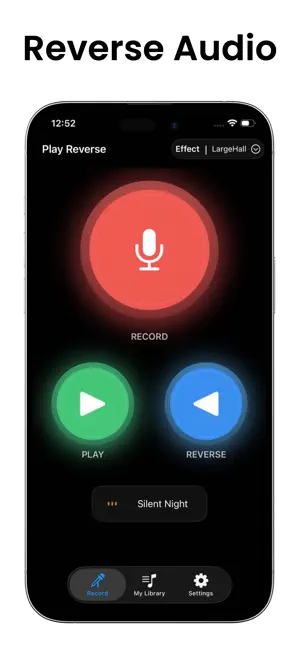 Reverse Audio Recording screenshot 1