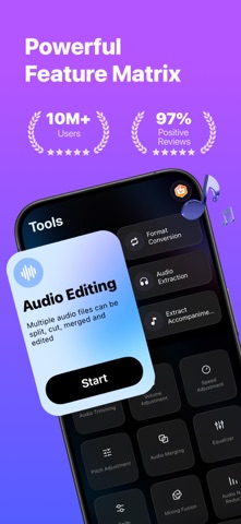 AudioSnap-RingTones&AudioEdit iPhone screenshot