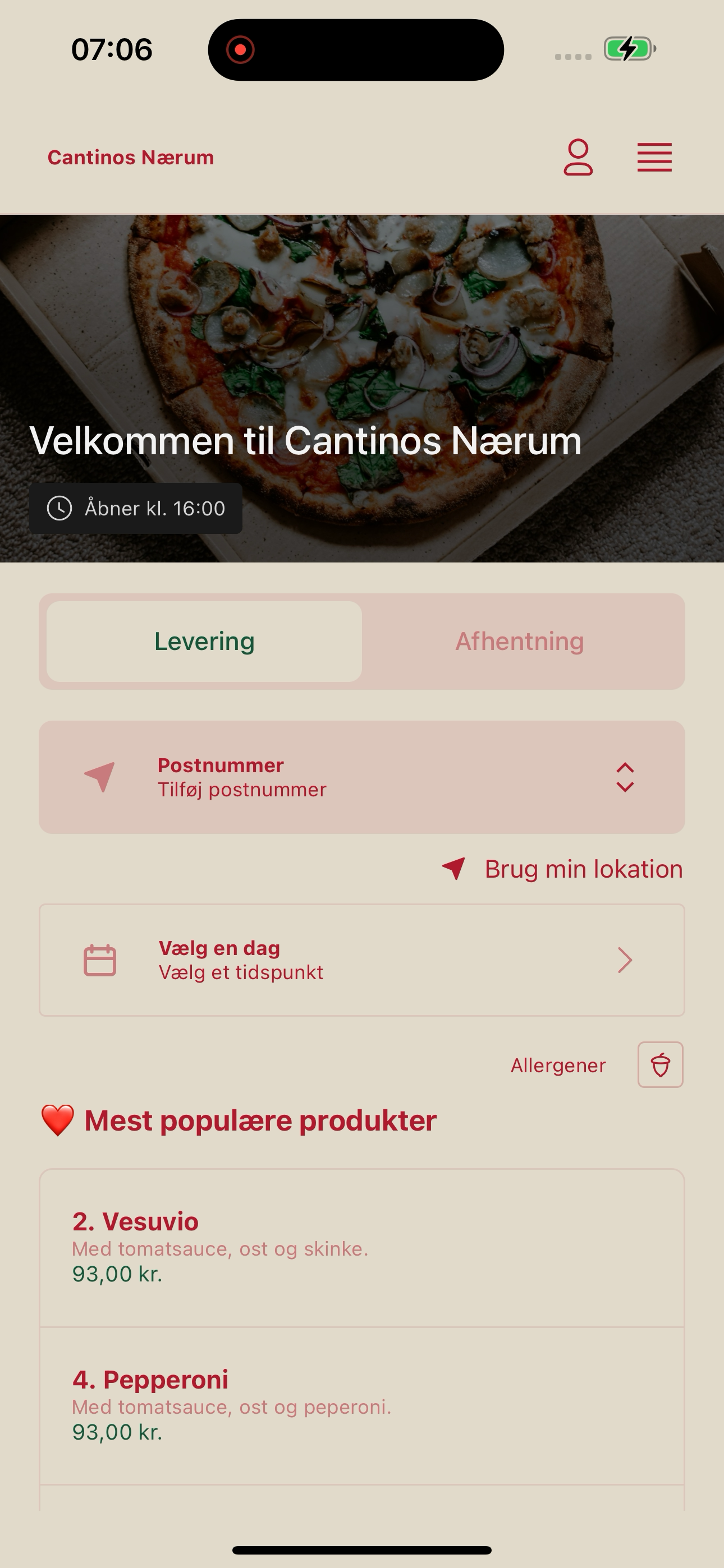 Cantinos Nærum DK screenshot 6