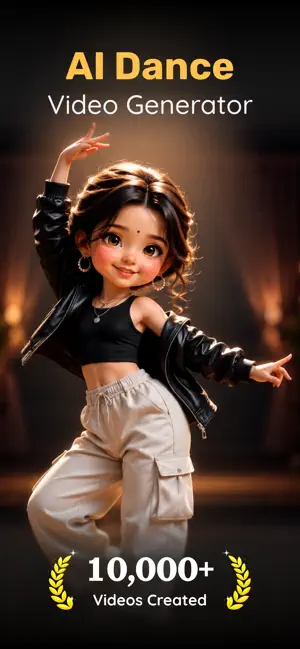 MiniMoo: AI Dance Video iPhone screenshot 1