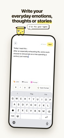 Ithaka: Writing & Reading App Screenshot 3 of 6