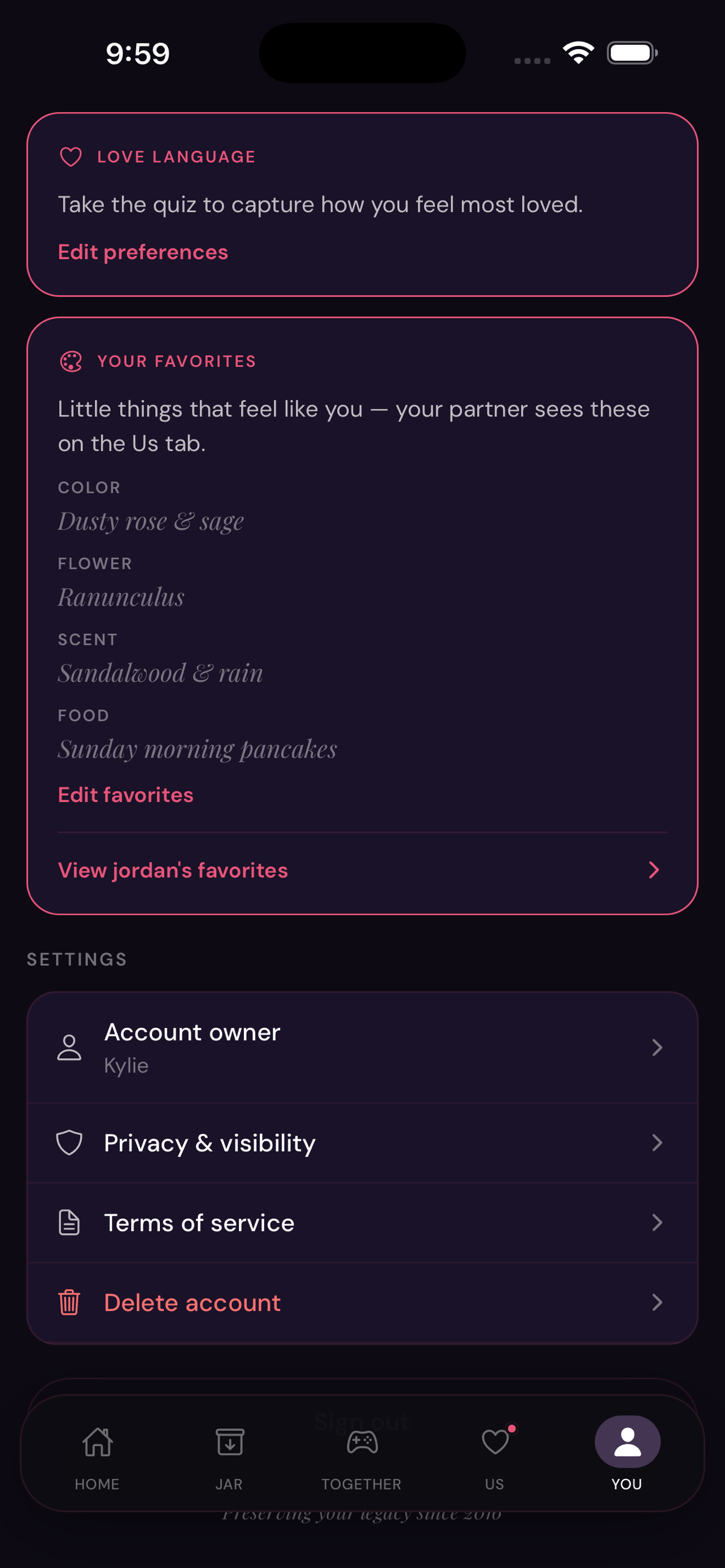Vowfinity screenshot 6