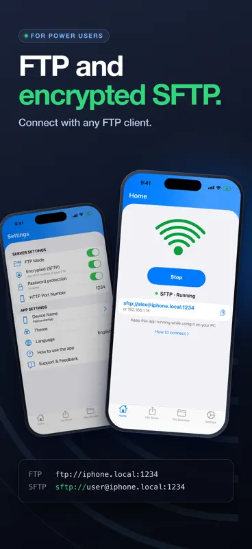 WiFi File Transfer & FTP screenshot 7 of 7