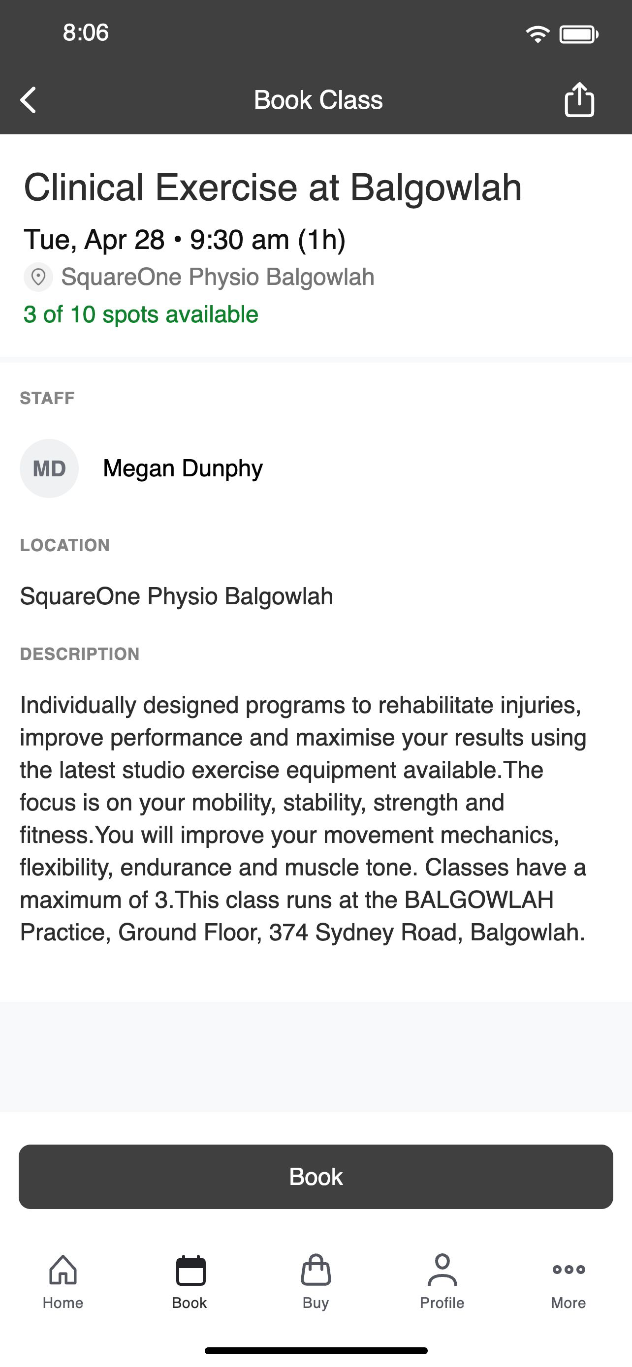 SquareOne Physio + Pilates