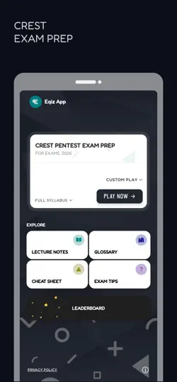 CREST PenTest Prep: With AI iPhone Screenshot 1