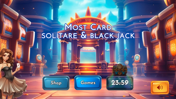 Most Card: black jack∘solitare