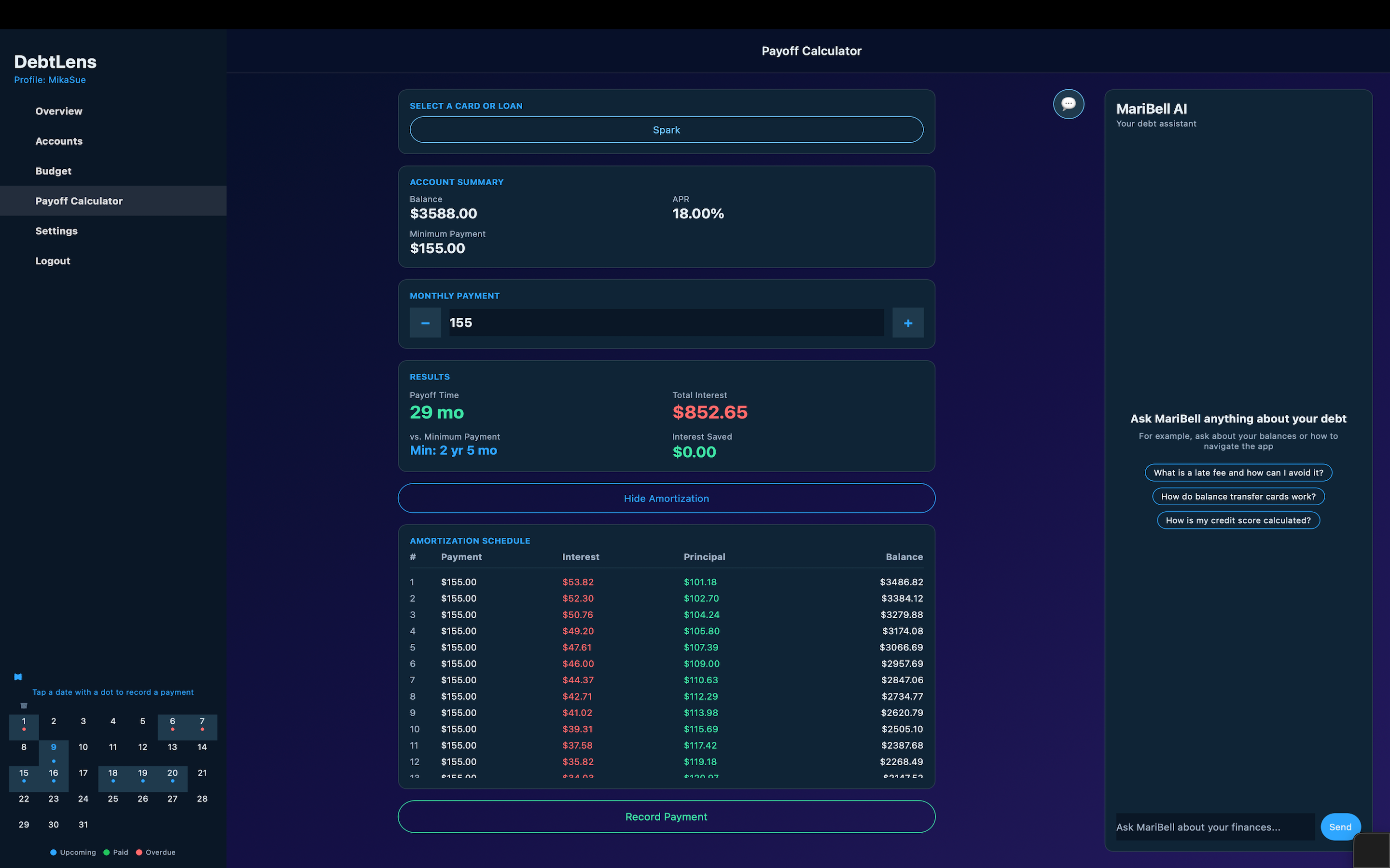 DebtLensApp screenshot 14