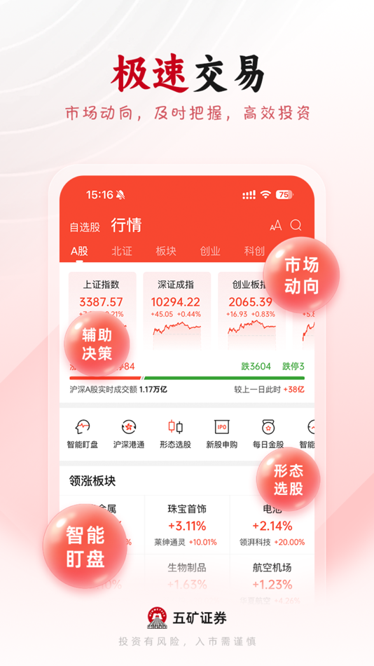 #4. 五矿证券-股票炒股 证券开户 交易基金 (iOS) 由: 五矿证券有限公司
