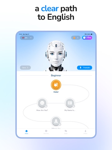 iSeey: Speak & Learn English iPad screenshot