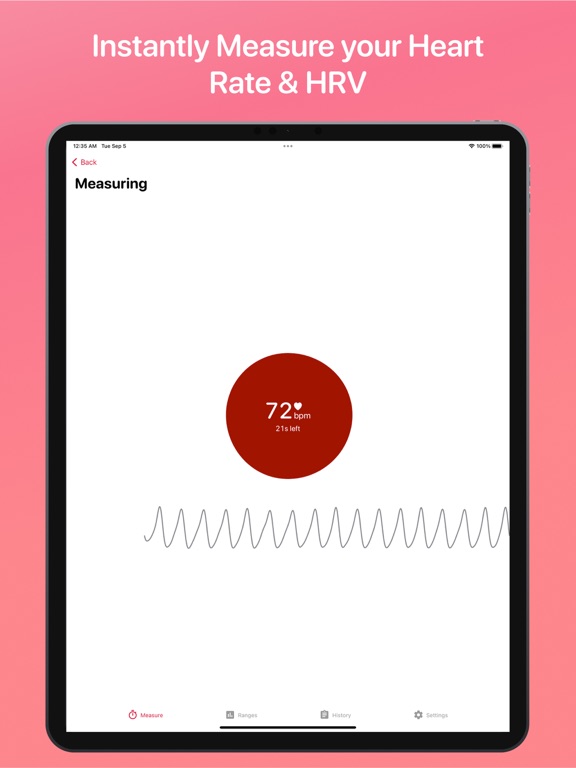 Screenshot #4 pour Heart Rate－HR Monitor Tracker