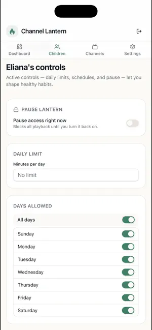 Channel Lantern screenshot 4