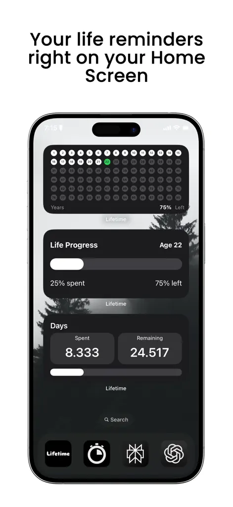 Lifetime: Life Progress - Productivity App | MWM