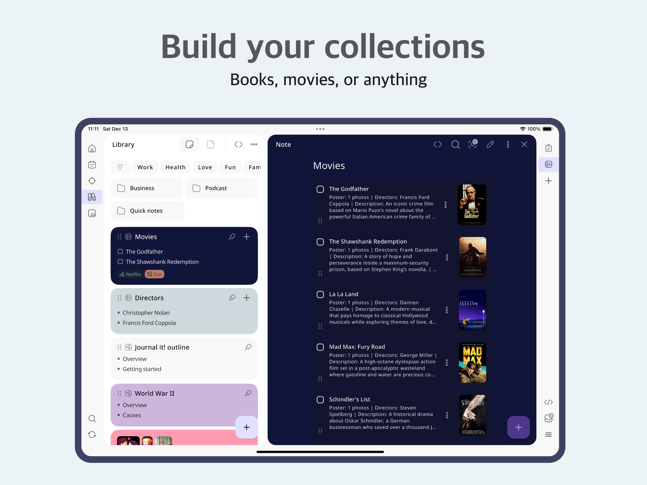 Journal it! Life Organizer