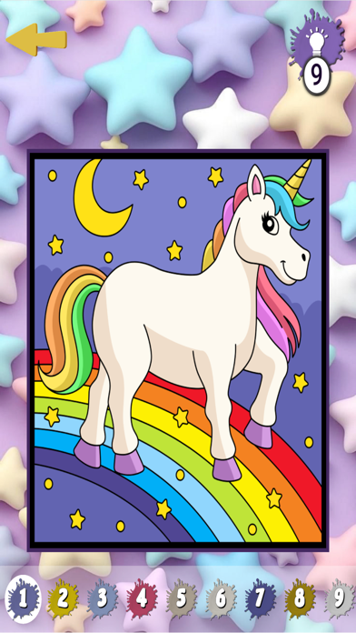 Super Princess Pony Color Book Screenshot