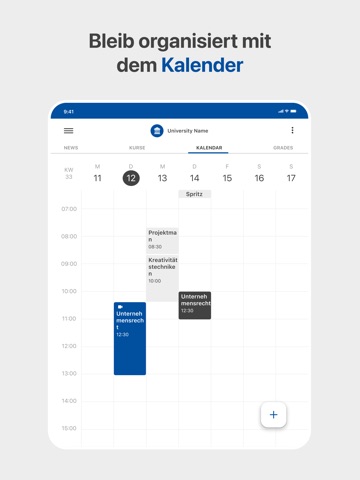Uni Witten/Herdecke iPad screenshot 2