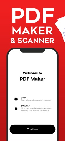 Doc Scanner - Photo To PDF iPhone screenshot