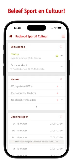 Radboud Sport & Culture screenshot 1